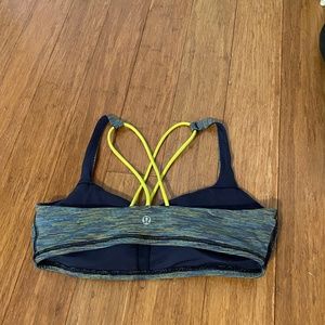Lululemon strappy sports bra
